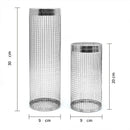 Cesta de Grelha Inox Portátil