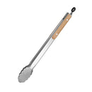 Pinça de Cozinha Inox com Cabo de Carvalho