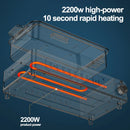 Grill Elétrico Multifuncional 3 em 1 – 2200W