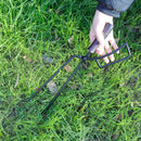 Pinça para Carvão com Cabo de Madeira