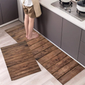 Tapete Decorativo de Madeira – Cozinha, Entrada e Banheiro com Absorção Rápida